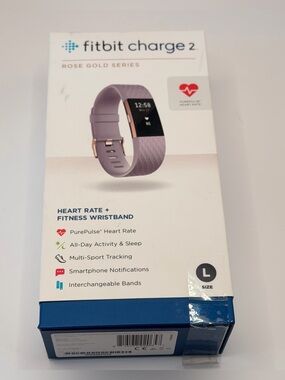 Fitbit Charge 2, New, Full Set, Special Edition, Box, Charger